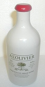 L'olivier Extra Virgin Olive Oil in White Crock 16.7oz by Olive Oil