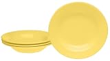 Fiesta 9-Inch, 13-1/4-Ounce Rim Soup, Sunflower