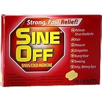 Sine Off Sinus/Cold Medicine, Caplets 24 ea
