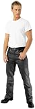 River Road Mens 5-Pocket Leather Chap Pants Large L 2001 P 814