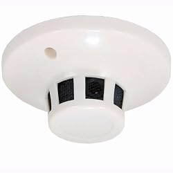 VideoSecu Sony CCD Smoke Detector Disguised Security Camera 3.6mm Lens 420TVL 1AL