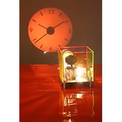 LUXUS Gestalter Taschenlampe  und Projektionsobjekt (Uhr oder gesondert Design), je nach Blickwinkel immer die Farbton ändernd, Magic Mirror Gewinner des Prix de la Decouverte 2008