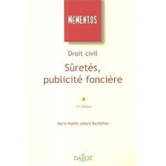 Droit civil S�ret�, publicit� fonci�re