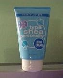 Bath & Body Works True Blue Spa Type Shea Personality 6 oz Body Cream