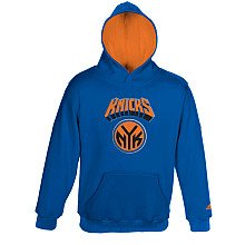 NBA Youth New York Knicks Pullover Hoodie - R28C8Ekn (Blue, Large)