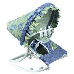 Infant Rocker - color: Lime Toile