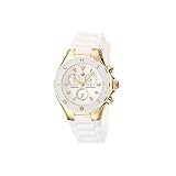 Michele Women's MWW12F000006 Tahitian Large Jelly Bean White Dial Watch