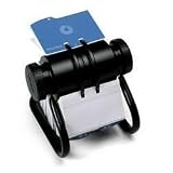 Search : Rotary Business Card File, 300 Sleeves, 600-Card Cap., 24 Guides, Black (ROL67247)