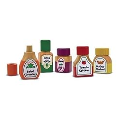 Melissa & Doug Magnetic Kitchen Bottle Collection