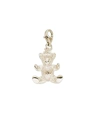 Rembrandt Charms Teddy Bear Charm with Lobster Clasp