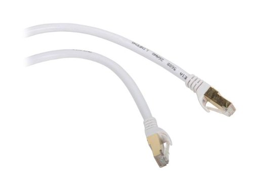 Rosewill 25-Feet Cat 7 Color Shielded Twisted Pair (S/STP) Networking Cable - White (RCNC-11062)