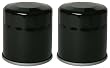 Purolator ML16818 Black Motorcycle Oil Filter (Pack of 2)