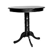 Carolina Cottage 3636PB-AB Verona Pub Bar Table, Antique Black