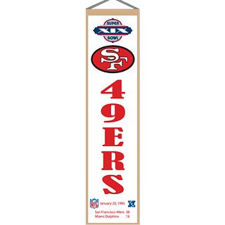 San Francisco 49ers NFL Super Bowl 19 Wool 8