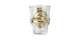 IMAGE OF Phylrich KR30_24D - Ribbon & Reed Wall Mounted Glass Holder