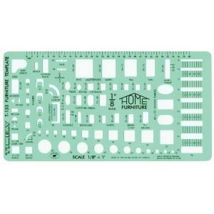 FURNITURE TEMP 1/8 scale Drafting, Engineering, Art (General Catalog)