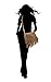 HOXIS Tassel Faux Suede Leather Hobo Cross Body Shoulder Bag Womens Sling Bag