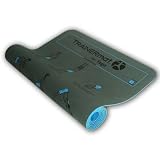 Back Friday Seller best price  yoga mat towel  TRAINERmat Yoga (Grey) - Illustrated Yoga Mat (w/Perfect-Form DVD)