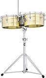 Latin Percussion LP257 - B Tito Puente Solid Brass Timbales, 14 &acute; &acute; & 15 &acute; &acute; - B0002F4UEA