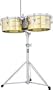 Latin Percussion LP257-B Tito Puente Solid Brass Timbales, 14" & 15"