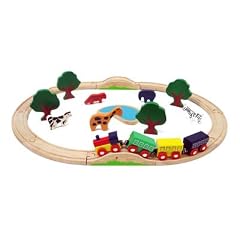 Hergestellt f�r DEMA 24tlg. Holz-Zugset Afrika Holzeisenbahn