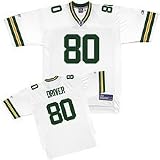 Green Bay Packers Donald Driver Replica NFL Equipment Youth White Jersey