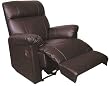 Brown Multi Position Leather Recliner By Coaster Furniture