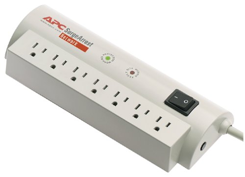 Apc 6Ft 7 Outlet Network Surgearrest Strip