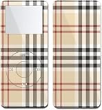 Plaid - Apple iPod nano 1G (1st Generation) 1GB/ 2GB/ 4GB Protector Skin Decals - Faceplate Stickers