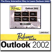 Professor Teaches Outlook 2002 XP by Individual Software Inc.