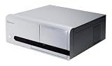 SilverStone Lascala LC20S-M ATX HTPC Home Entertainment PC Case with VFD, Remote Control, Front USB, FireWire and Audio Ports (Silver)
