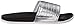 adidas Women's Adilette SC, Core Black/Matte Silver/White, 11