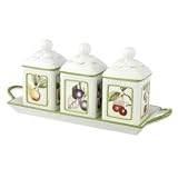 Villeroy & Boch Cascara Charm Canisters, Set of 3