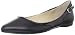 Nine West Women's Superfly Flat,Black Leather,5 M US