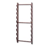 8 Sword Wall Display Stand Red Burgundy Rack Stand