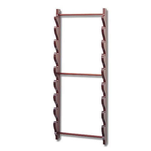 8 Sword Wall Display Stand Red Burgundy Rack Stand