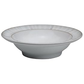 Denby Mist Falls Wide Rimmed Soup Cereal Bowl by Denby