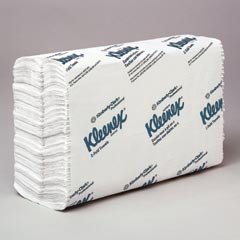 KIMBERLY-CLARK Kleenex C-Fold Hand Towels Bleached White Paper, 150 Towels per Pack