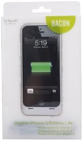 R Le Touch 2000mAh Protective Battery Case for iPhone 5 - Retail Packaging - Black
