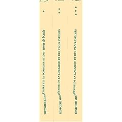Histoire mon�taire de la Lorraine et des Trois-�v�ch�s. 3 volumes
