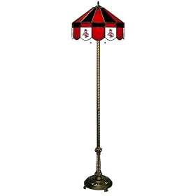 Stained Glass Floor Lamp North Carolina State University Wolfpack