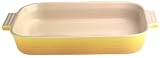 Le Creuset Stoneware 12.5-Inch Rectangular Dish, Citrus