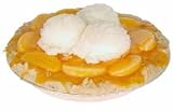 9 Inch Peach Alamode Pie Candle