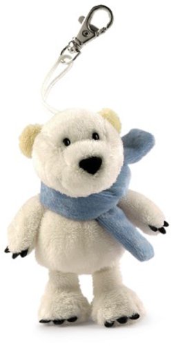 Childrens Toyshop  Toys : NICI - Polar Bear Keyring, 10cm