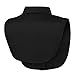 ANZERMIX Womens Detachable Blouse Half Shirts (Black,One Size)