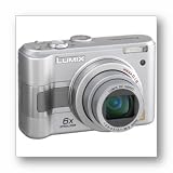 Panasonic Lumix DMC-LZ5 - Digital camera - 6.0 Mpix - optical zoom: 6 x - supported memory: MMC, SD - silver