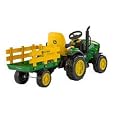Peg Perego John Deere Ground Force Tractor with Trailer
