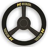 Michigan Wolverines Leather Steering Wheel Cover