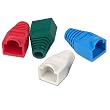 Slip-on Color Boots for RJ-45 Connector - 50 Pieces