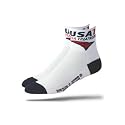 DeFeet AirEator 2.5in USA Triathlon Cycling/Running Socks - AIRUST